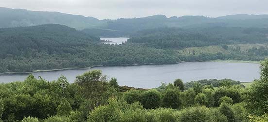 Loch Venachar running loop