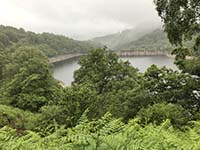 Glen Finglas loop. View of the dam