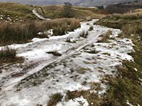 Glens Kendrum and Ogle. With ice, this part is a nightmare