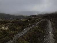Glens Kendrum and Ogle. There always seems to be a mist. Into Gleaan Dubh