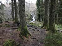 Aberfoyle to Loch Venachar. Waterfall
