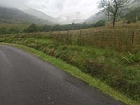 Loch Katrine marathon. Rain soaked hills