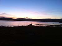 Helensburgh - Glen Fruin. Sunset from Kidson park