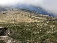 Ben Lomond. Looking for near the top down the return path