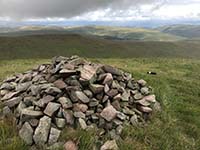 Glen Sherup loop. Another cairn. Lots of stone in this place