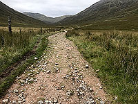 Glen Coe Marathon. Lots of stones