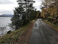 Loch Rannoch Marathon. Loch on your left for most of the run