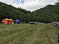 Ben Ledi. The hill race car park