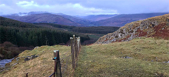 Lochan Breaclaich from Killin