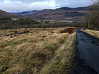 Killin - Lochan Breaclaich. Always worth looking back to see the view