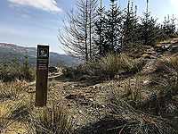 An Sidhean. Viewpoint marker