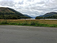 Lochs Voil and Doine. Head of Loch Voil