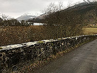 Lochs Voil and Doine. Approaching Balquidder