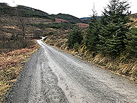 Aberfoyle past the tower. Image from Aberfoyle past the tower
