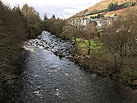 Killin 10K. View from the old viaduct