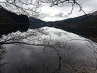 Kinlochard 5 lochs. Reflections