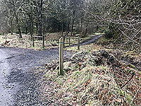 Kinlochard 5 lochs. In winter time