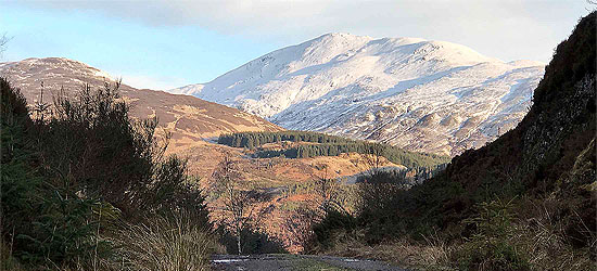 The Stank hill run from Loch Venachar