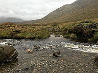 Loch Affric loop. The deepest of the fords to cross