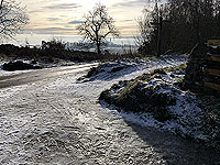 Sheriffmuir loop. The whole area can get slippy due to footfall in certain areas
