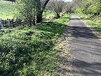 Sheriffmuir loop. Arriving at back of Bridge of Allan