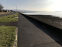 Run Ben Bouie loop. : Helensburgh sea front
