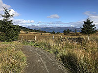 Run Ben Bouie loop. : First sight of Loch Lomond
