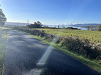 Gallus Running | Roseneath peninsula | View down the Clyde