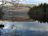 A still Loch Ard