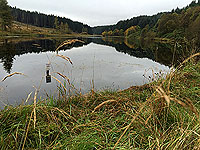 The Stank, a small fishing lochan.